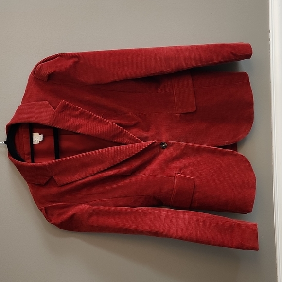 a new day Jackets & Blazers - Beautiful Red Corduroy Jacket